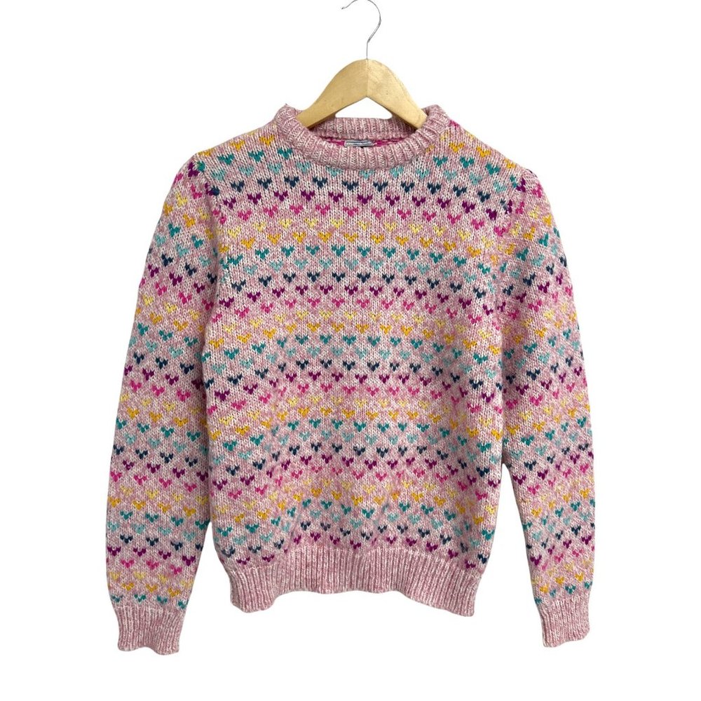 Vintage Empire Knitwear Company Girl's Long Sleeve Knit Sweater Size L